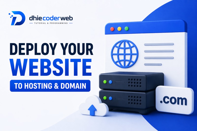 How to Deploy a Website to Hosting and Domain