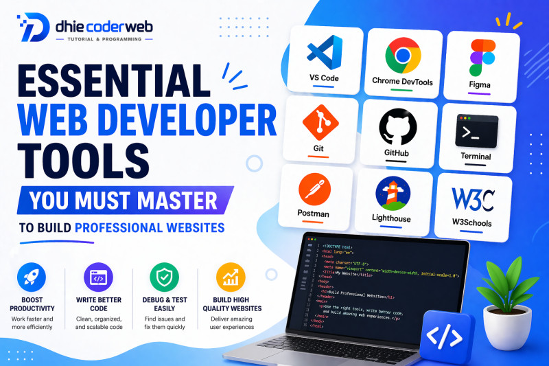 Essential Web Developer Tools for Building Professional Websites